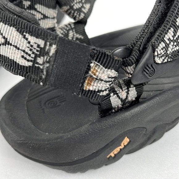 Teva Hurricane XLT Hazel Black Hiking Sport Sandals Womens Size 7 - Picture 9 of 13